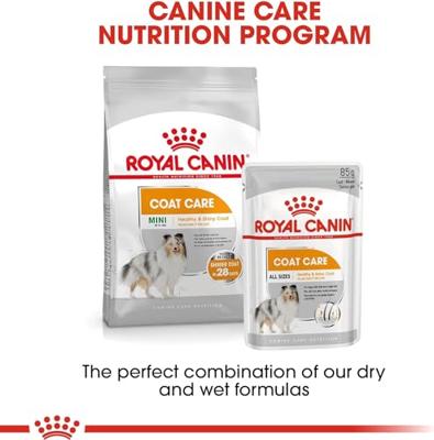 Royal Canin Coat Care natvoer hondenvoer zakjes 12x85g - thumbnail