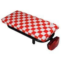 Bagagedragerkussen Cushie Red Checker - thumbnail