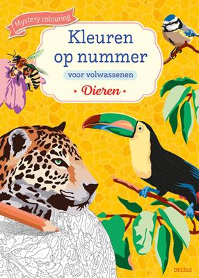 Deltas Kleuren op nummer voor volwassenen - dieren