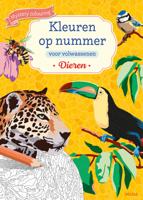 Deltas Kleuren op nummer voor volwassenen - dieren - thumbnail