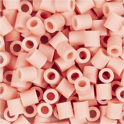 NABBI Biobeads van , afm 5x5 mm, gatgrootte 2,5 mm, medium, salmon (051), 1000 stuk/ 1 doos