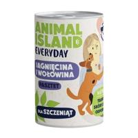ANIMAL ISLAND Everyday Beef and lamb for puppies - natvoer voor honden - 400g - thumbnail