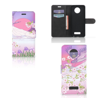 Motorola Moto Z Telefoonhoesje met Pasjes Bird Flying - thumbnail