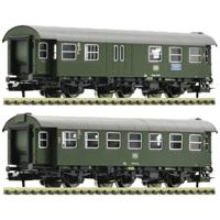 Fleischmann 809910 N set van 2 ombouwwagens 2e klas van de DB 2e klas - thumbnail