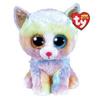 Ty Beanie boo's heather cat, 15cm - thumbnail