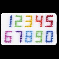 Hama strijkkralenbordje - nummers - thumbnail