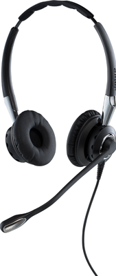 Jabra Biz 2400 II QD Duo NC Wideband Headset Bedraad Hoofdband Kantoor/callcenter Zwart Jabra Biz 2400 II QD Duo NC Wideband Headset Bedraad Hoofdband Kantoor/callcenter Zwart