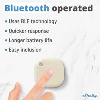 Shelly Shelly BLU Button Tough 1 Ivory Dimmer, Schakelaar Bluetooth Low Energy - thumbnail