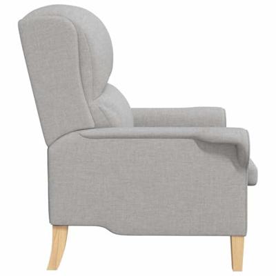 Fauteuil Wolken grijs 76 x 94 x 102 cm Stof