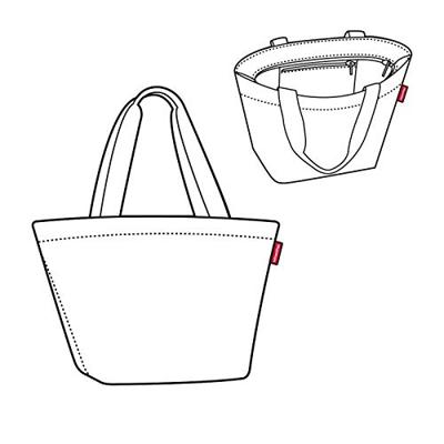 Reisenthel Shopper M-Twist Silver