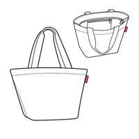 Reisenthel Shopper M-Twist Silver - thumbnail