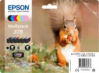 Epson Squirrel Multipack 6-colours 378 Claria Photo HD Ink - thumbnail