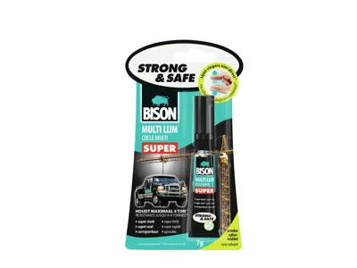 Bison Multilijm Strong & Safe Kaart | 7 g - 65967
