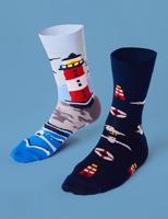 Nordic Lighthouse sokken - thumbnail