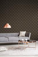 Livingwalls New Walls zwart behang | 374273 - thumbnail
