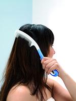 Beauty kam met gebogen steel | Maak een keuze : Kort 37 cm | Etac - thumbnail