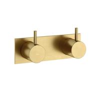 Inbouw Douchemengkraan Hotbath Cobber 2-weg Geborsteld Messing PVD - thumbnail