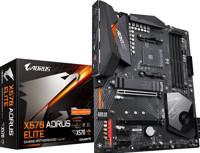 Gigabyte X570 AORUS ELITE (rev. 1.0) Socket AM4 ATX AMD X570 - thumbnail