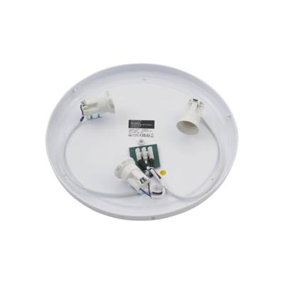 QAZQA Oosterse plafondlamp rotan met zwart 40cm - Tremmo