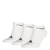 Head 3-pack Unisex Sneaker Sock White-43-46 - thumbnail