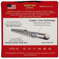 DR Strings VTE-10-3PK Veritas 3 sets 10-46 snaren voor elektrische gitaar - thumbnail