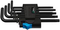 Wera 967 L/9 TORX® HF Binnen-Torx Haakse schroevendraaierset T 8, T 9, T 10, T 15, T 20, T 25, T 27, T 30, T 40 9-delig - thumbnail