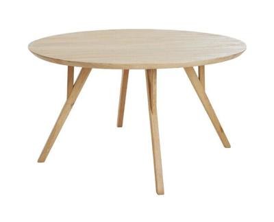Light & Living Ronde Eettafel 'Quenza' Mangohout, 140cm, kleur Naturel