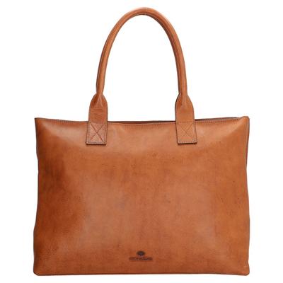 Discover ruime dames handtas schoudertas bruin