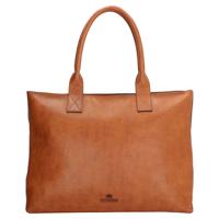 Discover ruime dames handtas schoudertas bruin - thumbnail