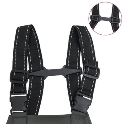 Waadpak met laarzen maat 38 donkergroen Waadpak met laarzen maat 38 donkergroen