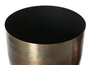 Plantenbakkenset Home ESPRIT Grijs Koper Gouden Metaal 40 x 40 x 62 cm - thumbnail