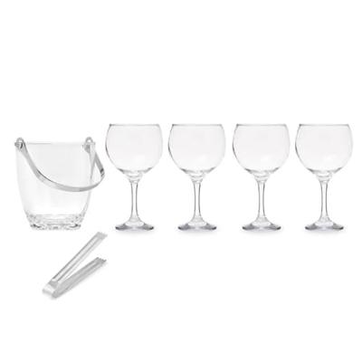 IJsemmer Vivalto 11444 Transparant Metaal Kristal 14,5 x 12 x 12,5 cm 4x (10,5 x 20 cm) Fluitglazen (2 Stuks)