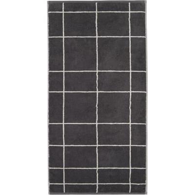 Cawö Cawo Atelier Lines Douchelaken 70/140 basalt