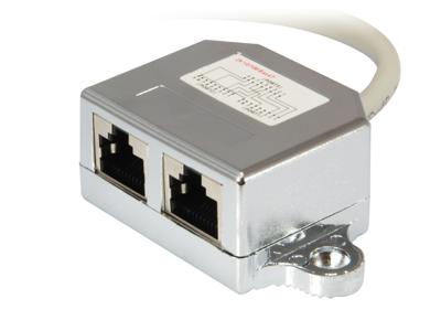 Equip 127608 network splitter Zilver Equip 127608 network splitter Zilver