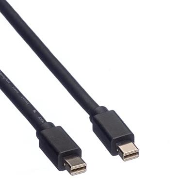 ROLINE DisplayPort kabel, Mini DP M - Mini DP M, zwart, 2 m ROLINE DisplayPort kabel, Mini DP M - Mini DP M, zwart, 2 m