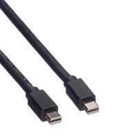 ROLINE DisplayPort kabel, Mini DP M - Mini DP M, zwart, 2 m - thumbnail