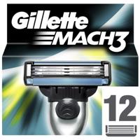 Gillette Gillette Mach3 Scheermesjes - 12 stuks Voordeelverpakking - thumbnail