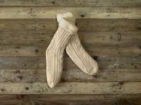 De Witte Lietaer De Witte Lietaer Yamuna Home Socks 40-46 safari - thumbnail