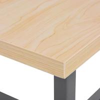 Werkbank 120x60x85 cm staal grijs - thumbnail