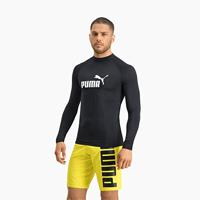 Puma Long Sleeve Rash Guard Heren Zwart-M - thumbnail