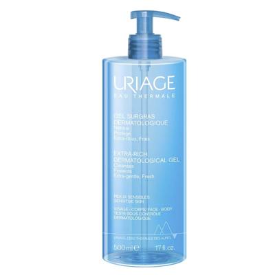 Uriage Extra rich dermatological gel sensitive skin 500 Milliliter