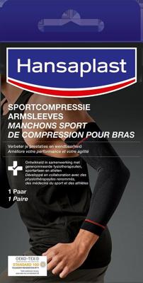 Hansaplast Sportcompressie armsleeves 1 Paar Hansaplast Sportcompressie armsleeves 1 Paar