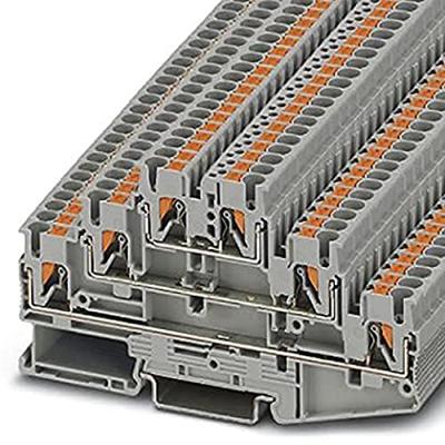 Phoenix Contact 3210499 Meeretageklem 5.2 mm Snelaansluiting Grijs 1 stuk(s) Piece