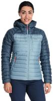Rab Microlight Alpine Isolatiejas Dames Orion Blue/Citadel 12/M - thumbnail