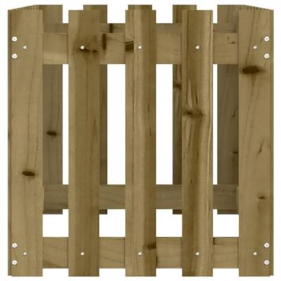 VidaXL Plantenbak verhoogd hekontwerp 100x50x50 cm geïmpregneerd hout VidaXL Plantenbak verhoogd hekontwerp 100x50x50 cm geïmpregneerd hout