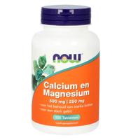 NOW Calcium en Magnesium Tabletten - thumbnail