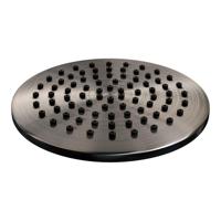 Regendoucheset Opbouw Brauer Gunmetal Edition 20 cm Thermostatisch met Staaf Handdouche Geborsteld Gunmetal Brauer - thumbnail