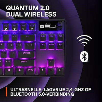 SteelSeries Apex Pro TKL Wireless gaming toetsenbord SteelSeries Apex Pro TKL Wireless gaming toetsenbord
