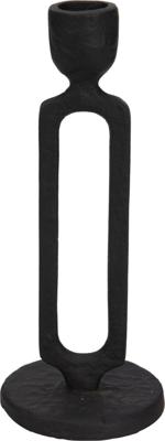 Candle Holder 8X20 cm Zwart - Nampook