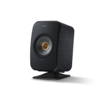 KEF Combi Deal LSX II Wireless Stereo Speakers + P1 Desk pad tafelstandaard - Zwart/Zwart - thumbnail